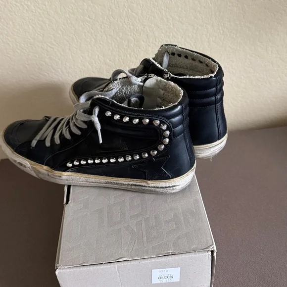 Golden Goose Blue Sneakers. EUC. - Picture 4 of 10